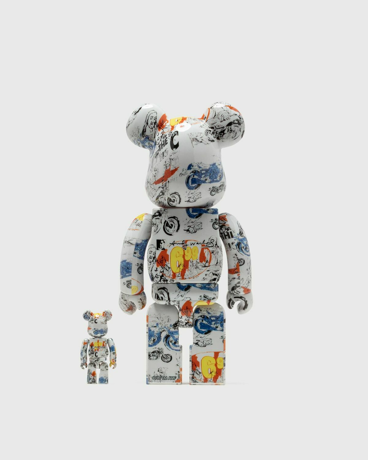 400% SOLO ANDY WARHOL La Última Cena Bearbrick/BE@RBRICK (Figura