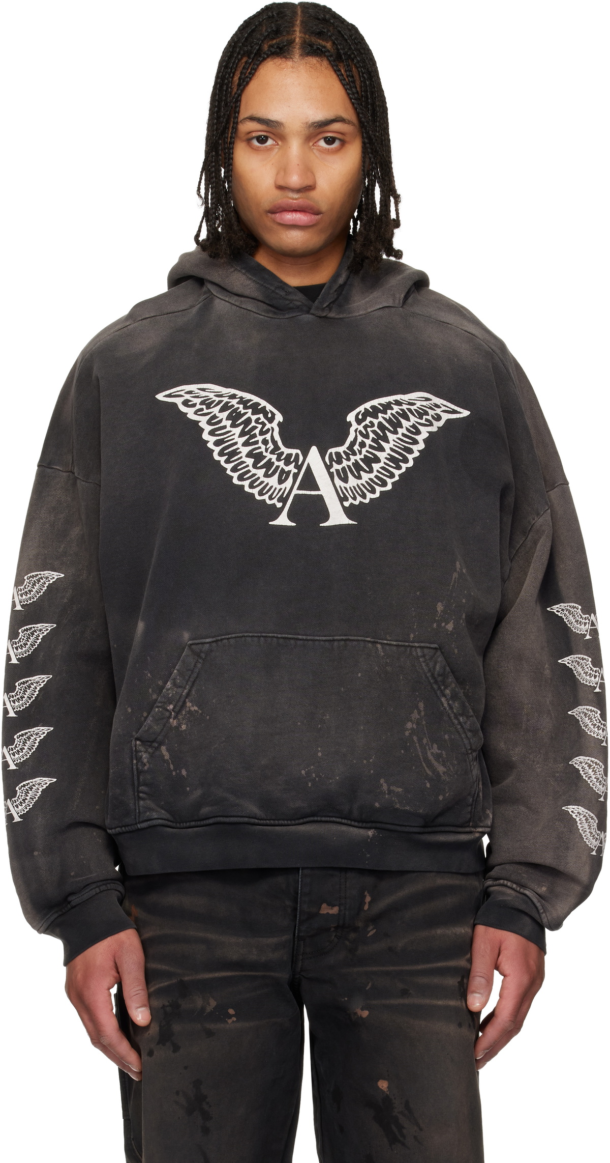 ALEXANDER DIGENOVA Black 'A New World' Hoodie Alexander Digenova