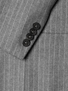 OFFICINE GÉNÉRALE - Armie Pinstriped Wool-Flannel Suit Jacket - Gray