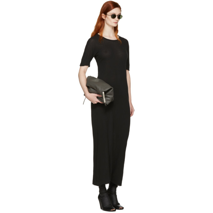 Boris Bidjan Saberi Black Mid Dress