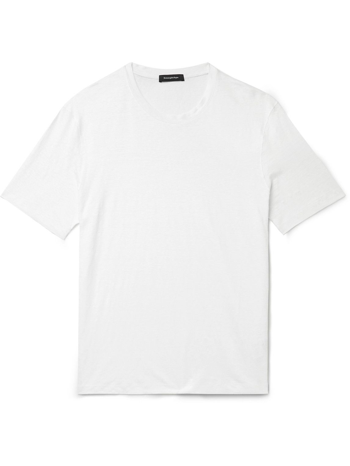 Ermenegildo Zegna - Linen T-Shirt - White Ermenegildo Zegna