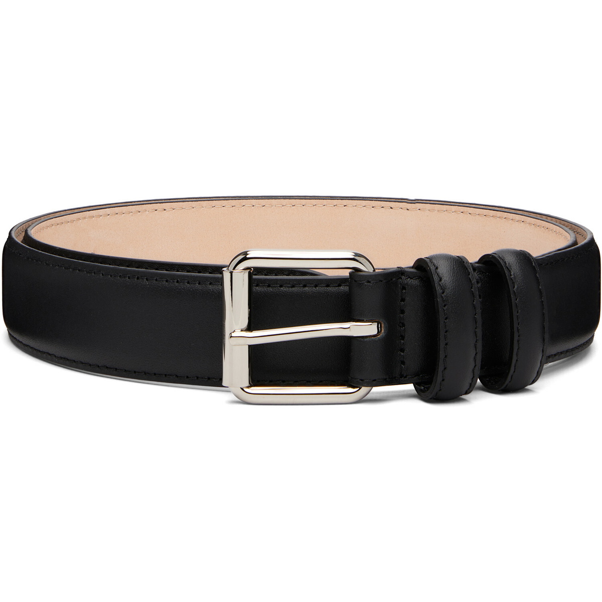 A.P.C. Black Paris Belt