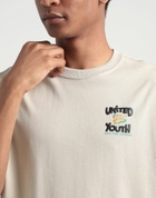 Puma Downtown Graphic Tee Mens T-shirt in Beige