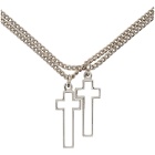 Dsquared2 Silver Jesus Necklace