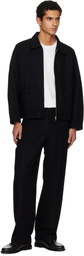 Lady White Co. Black Loma Blouson Jacket