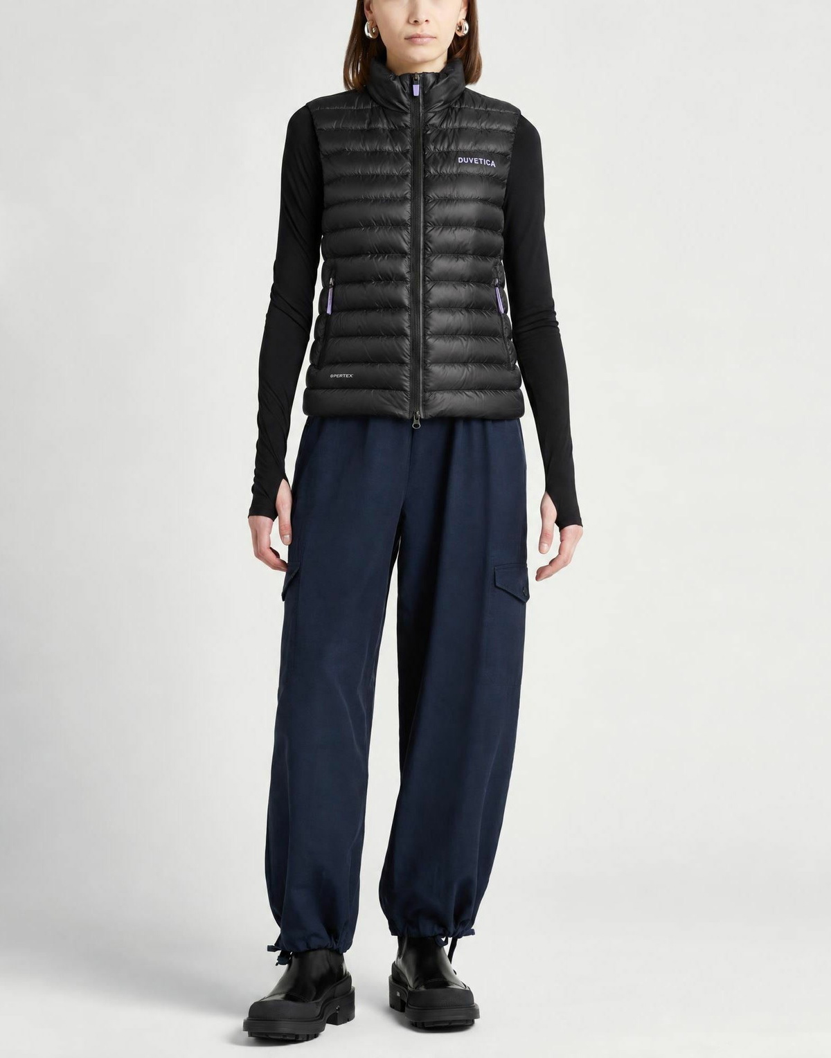 Duvetica Womens Vest in Black