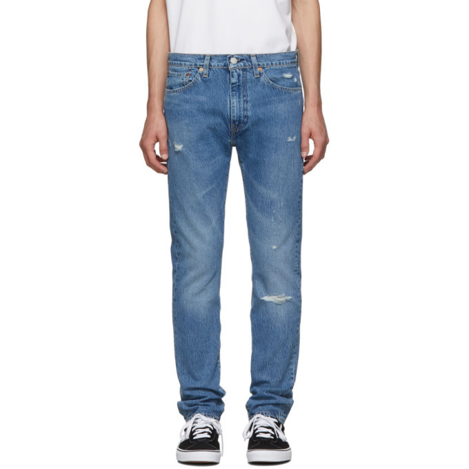 Photo: Levis Blue 510 Filiforme Skinny-Fit Jeans