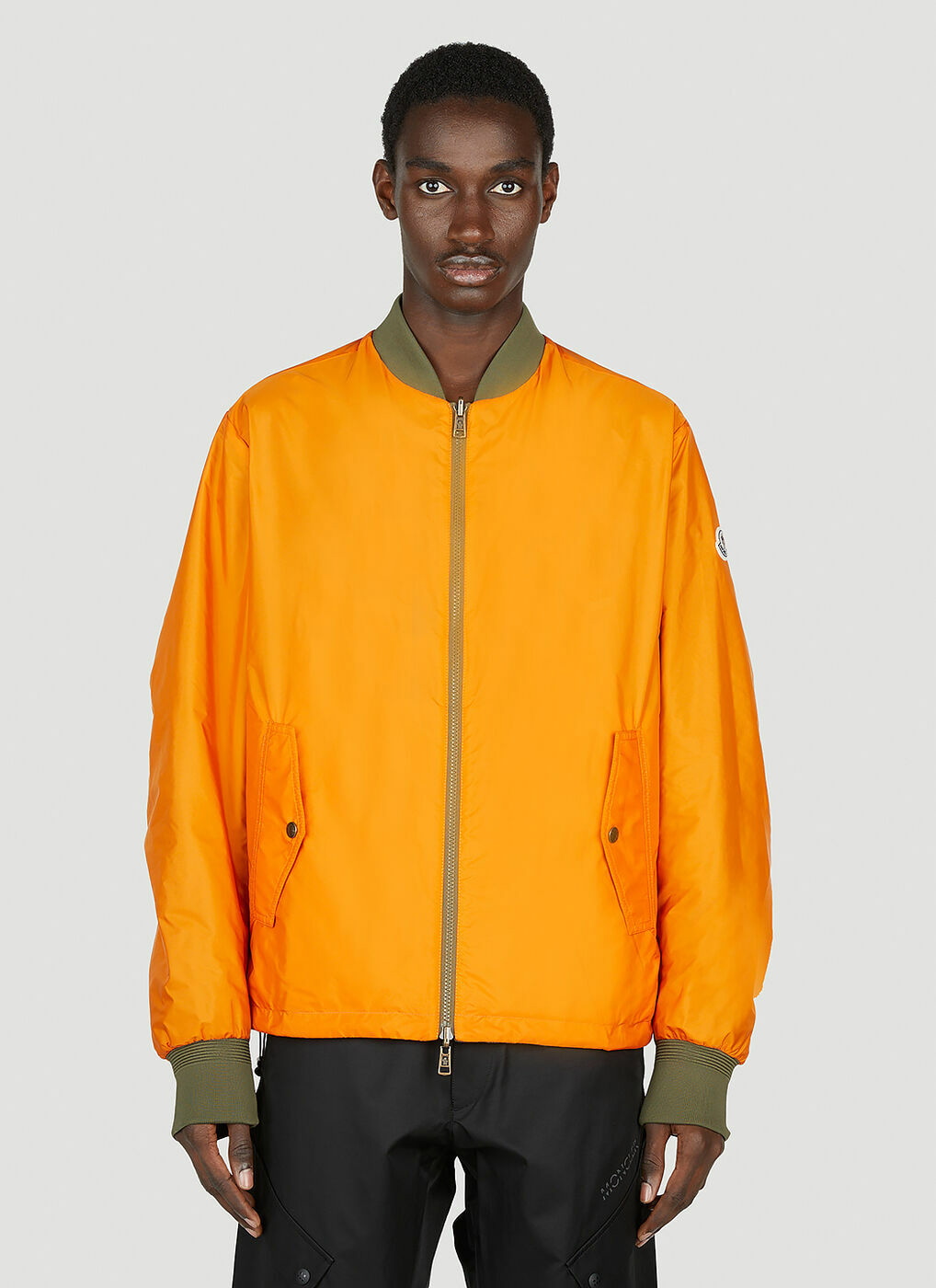 Moncler - Reversible Ouveze Jacket in Orange Moncler