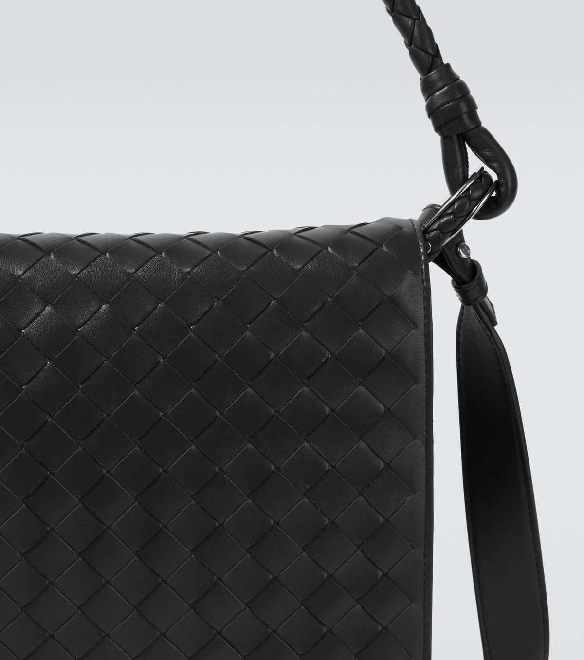【関税送料込】BOTTEGA VENETA Swing Messenger Black Bottega Veneta® Men's Swing Messenger in Black. Shop online now.