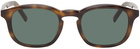 Kenzo Tortoiseshell Square Sunglasses