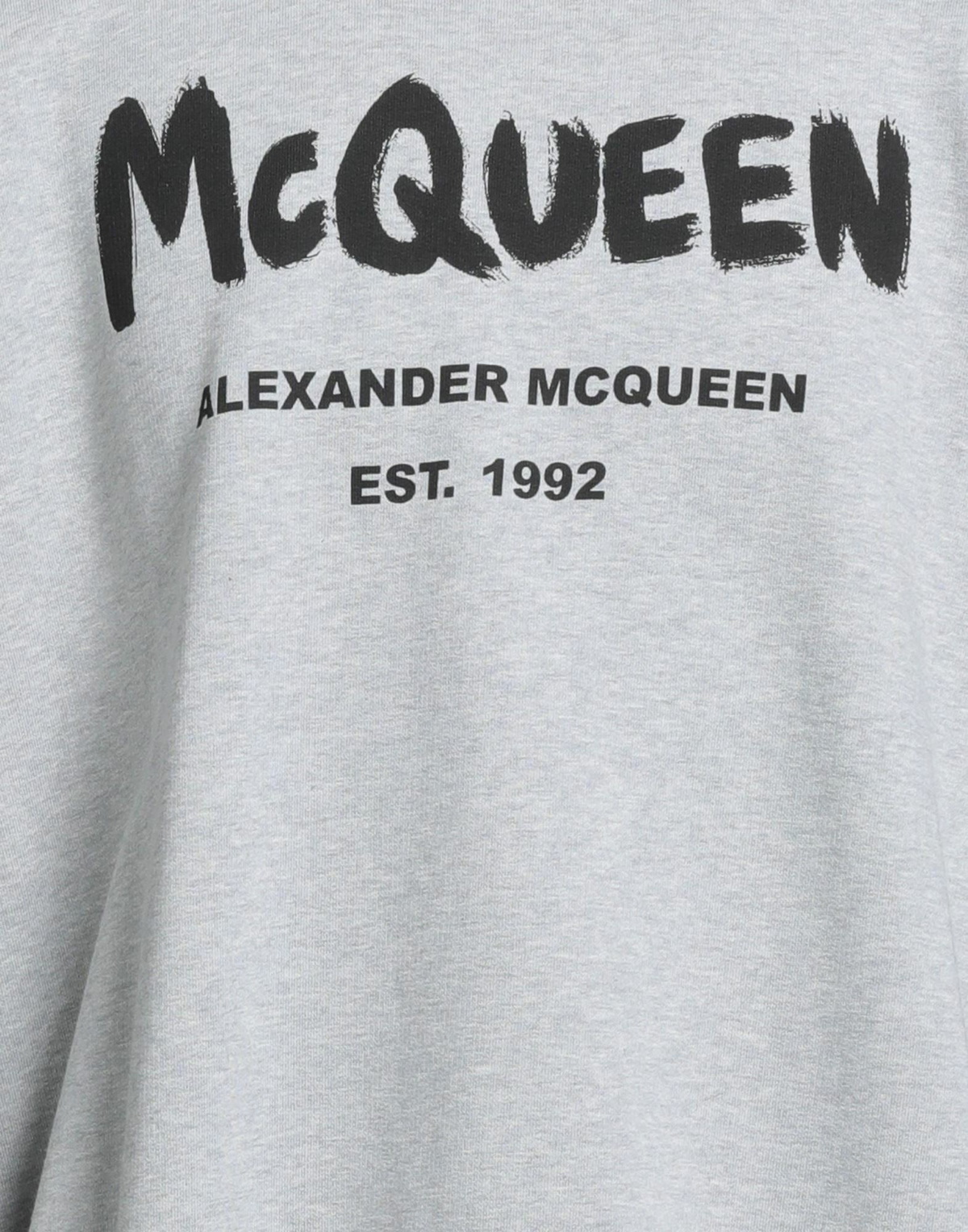 Mcqueen Mens Sweatshirt in Grey