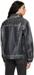 Diesel Black D-Riley Denim Jacket