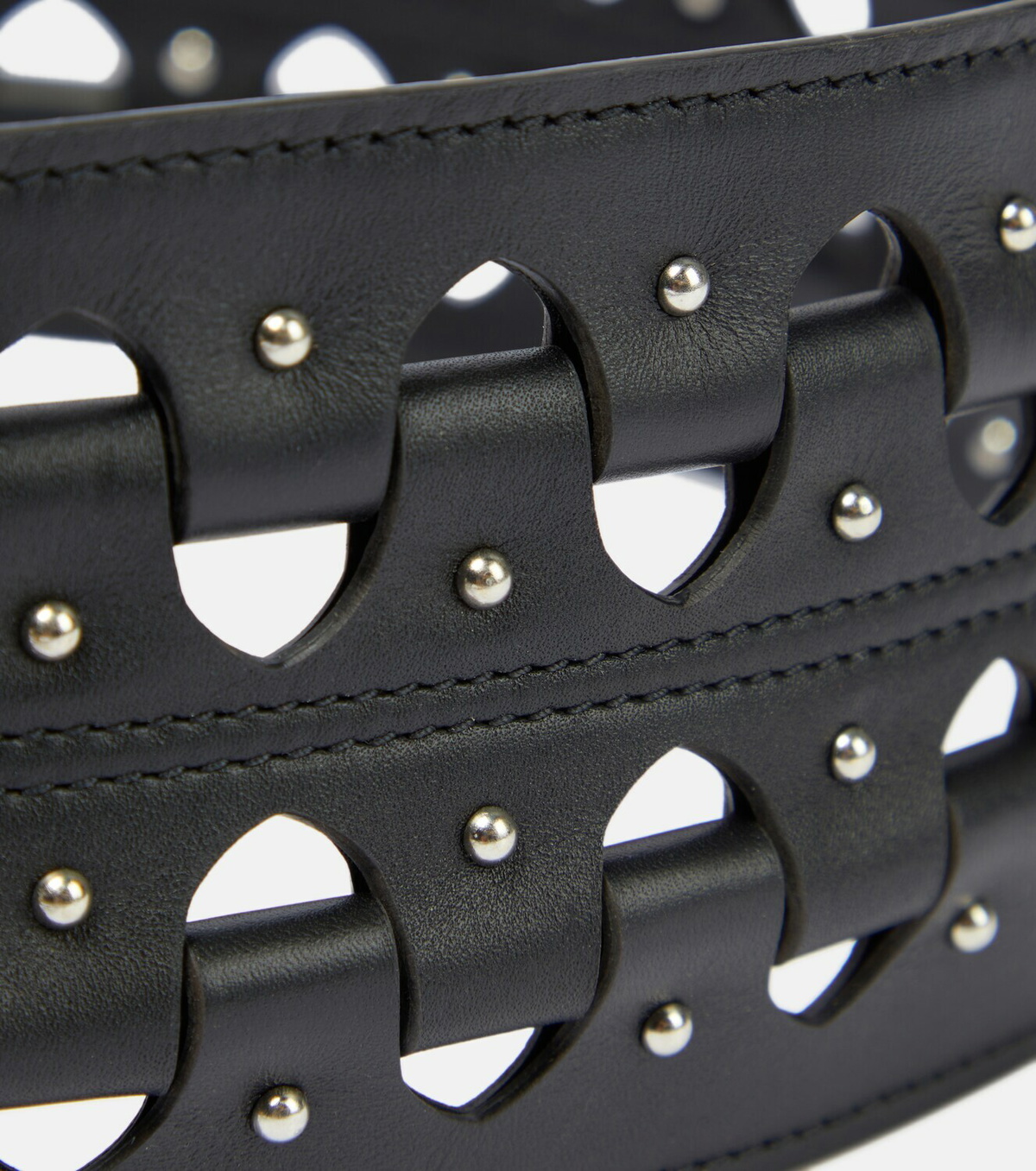 【ALAIA】 Hinge leather belt Alaïa Hinge leather belt ALAÏA