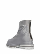 424 Marathon Metallic Lycra Zipped Boots