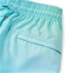 DEREK ROSE - Mid-Length Swim Shorts - Blue
