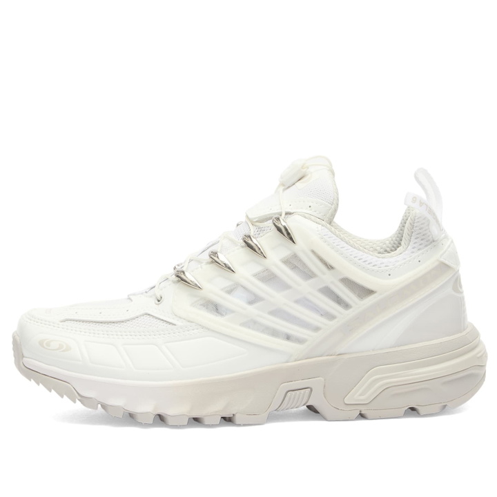Photo: MM6 Maison Margiela Women's x Salomon ACS Pro 3 Sneakers in White/Lunar Rock