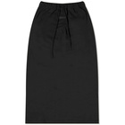 Fear of God ESSENTIALS Women's Long Skirt in Jet Black