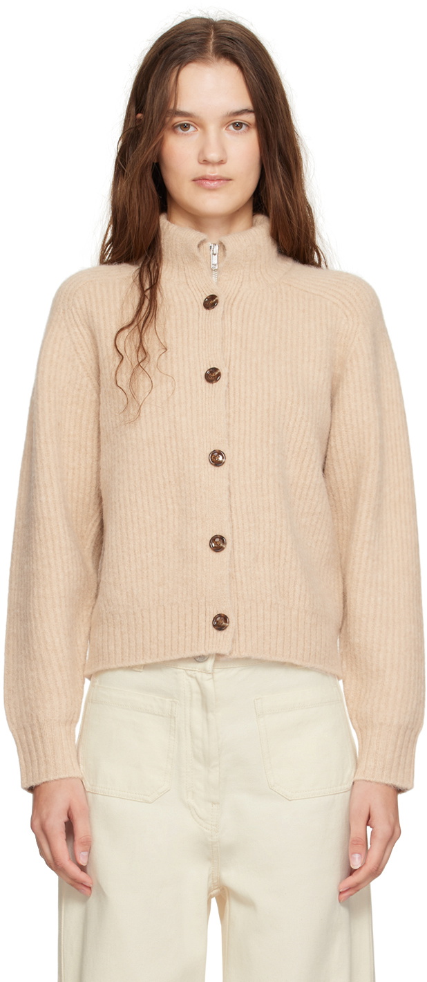 3.1 Phillip Lim Beige Double Closure Cardigan