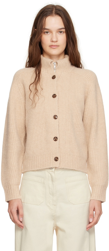Photo: 3.1 Phillip Lim Beige Double Closure Cardigan