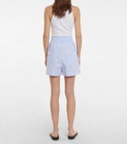 Lee Mathews LM Classic cotton and linen shorts