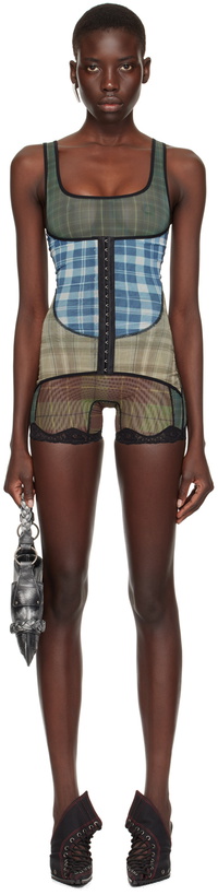 Photo: Raga Malak Multicolor X Shapewear Romper