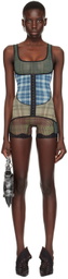 Raga Malak Multicolor X Shapewear Romper