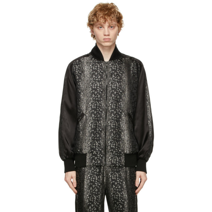 Needles Black Jacquard Award Jacket Needles