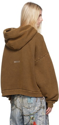 Acne Studios Tan Garment-Dyed Hoodie