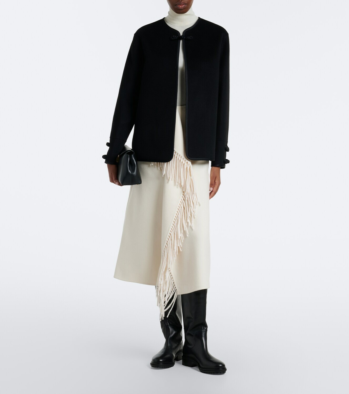 Aeyde Henry leather knee-high boots