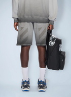 Off-White Laundry Diagonal Skate Track Shorts
