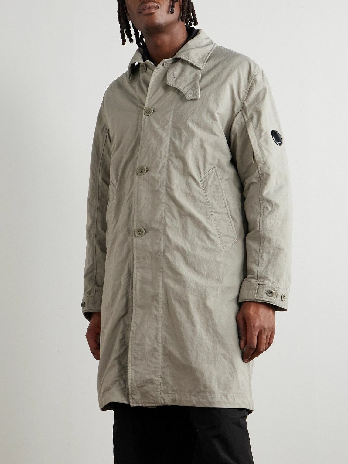 C.P. Company - Shell Trench Coat - Gray