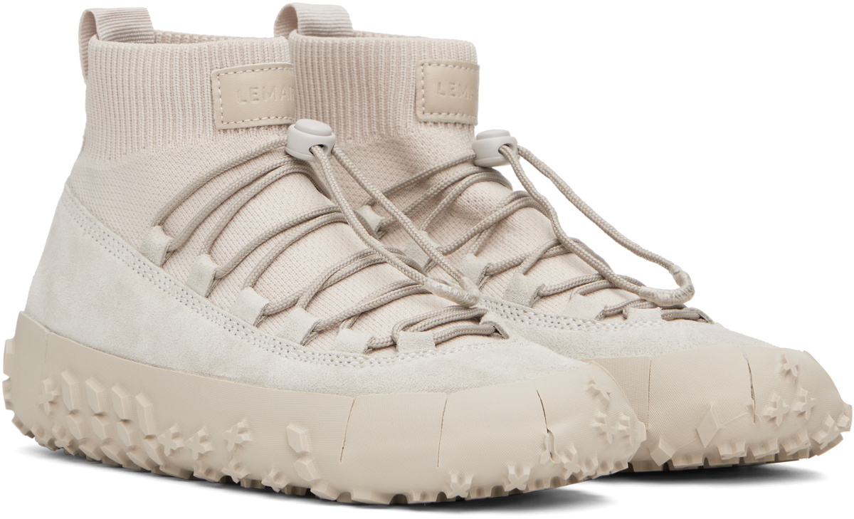 LEMAIRE Gray Vibram Wrap On Sneakers Lemaire