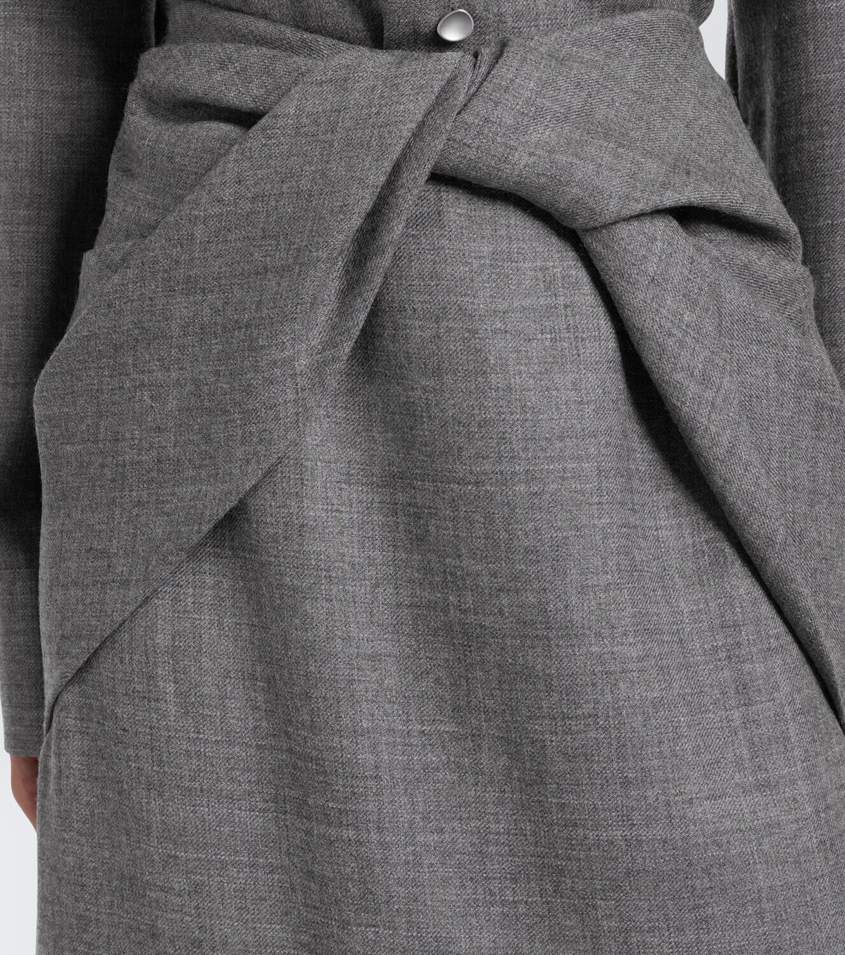 Tove Hope virgin wool midi skirt
