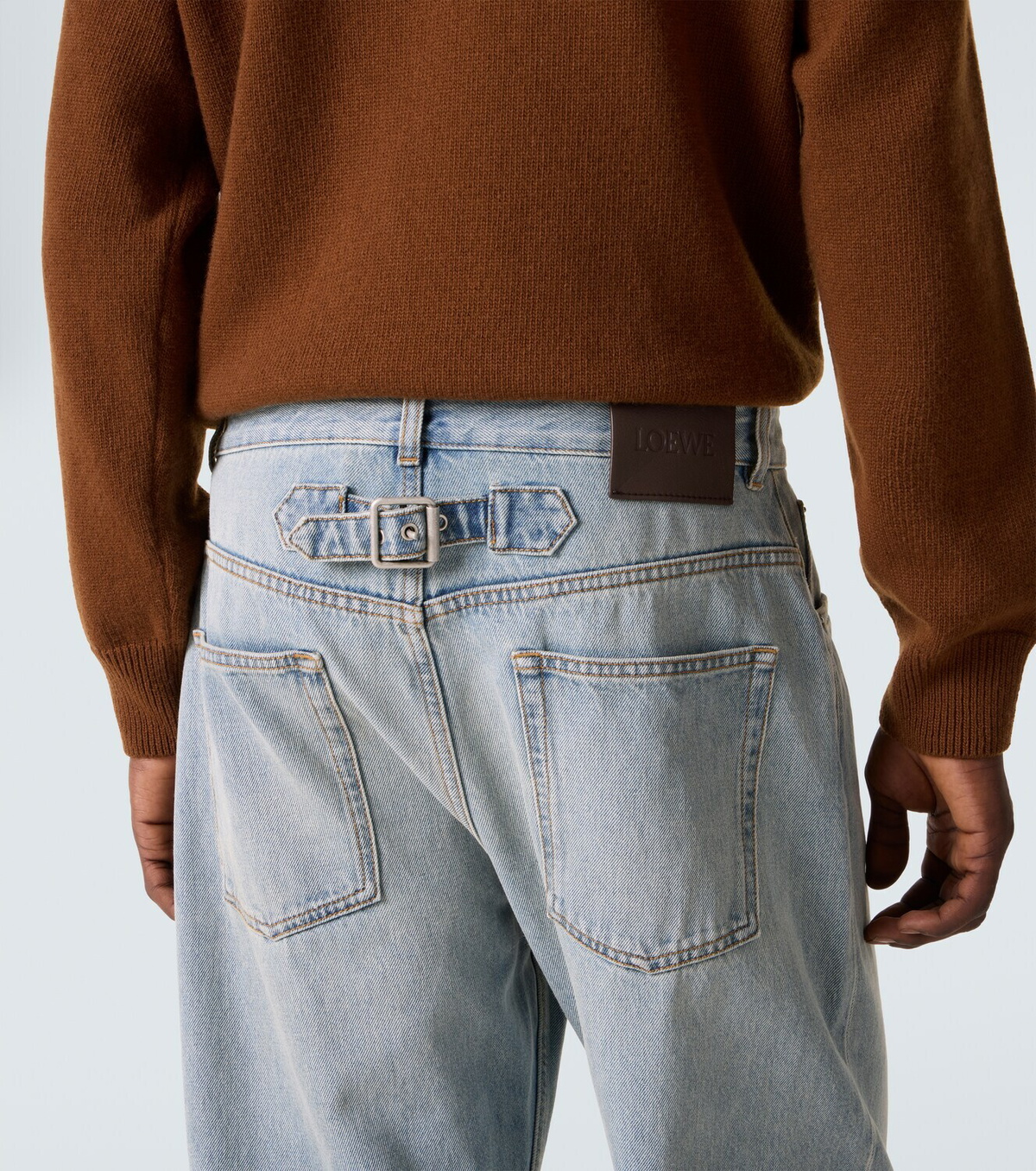 Loewe Mid-rise straight jeans