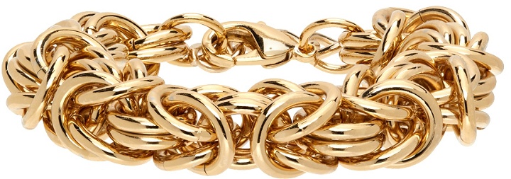 Photo: Wandering Gold Twisted Chain Bracelet