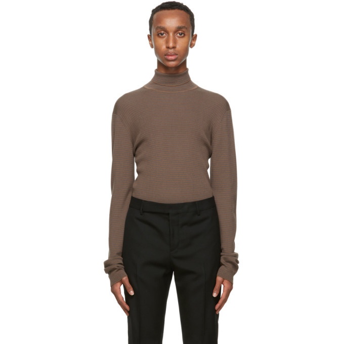 Photo: Rochas Homme Brown Wool Sweater