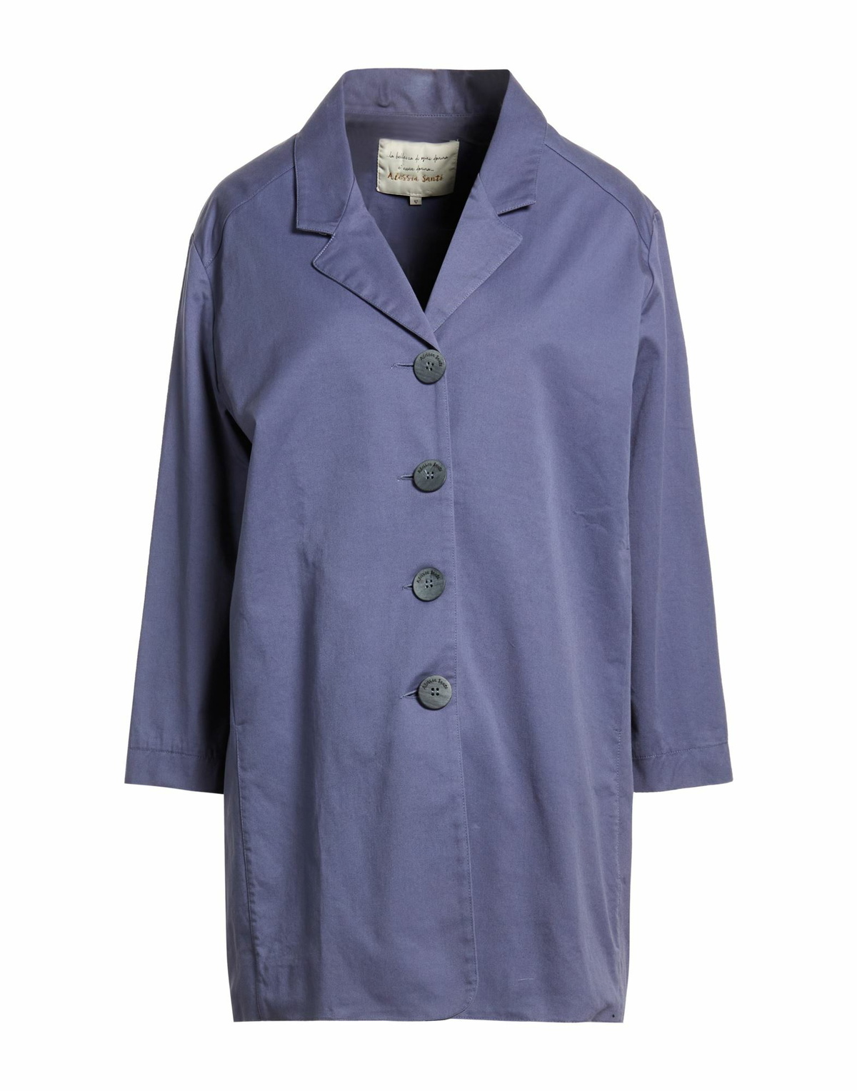 Alessia Santi Womens Jacket Slate in Blue