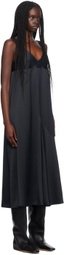 Studio Nicholson Navy Wylie Maxi Dress