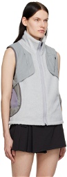 Hyein Seo Gray Paneled Vest