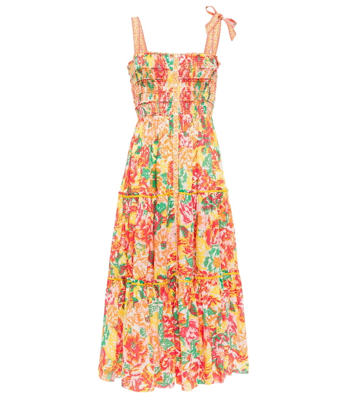 Photo: Poupette St Barth Triny printed midi dress