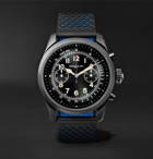 MONTBLANC - Summit 42mm Titanium and Rubber Smart Watch, Ref. No. 119563 - Black