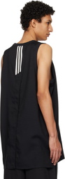 Y-3 Black Elegant Basketball Jersey Tank Top
