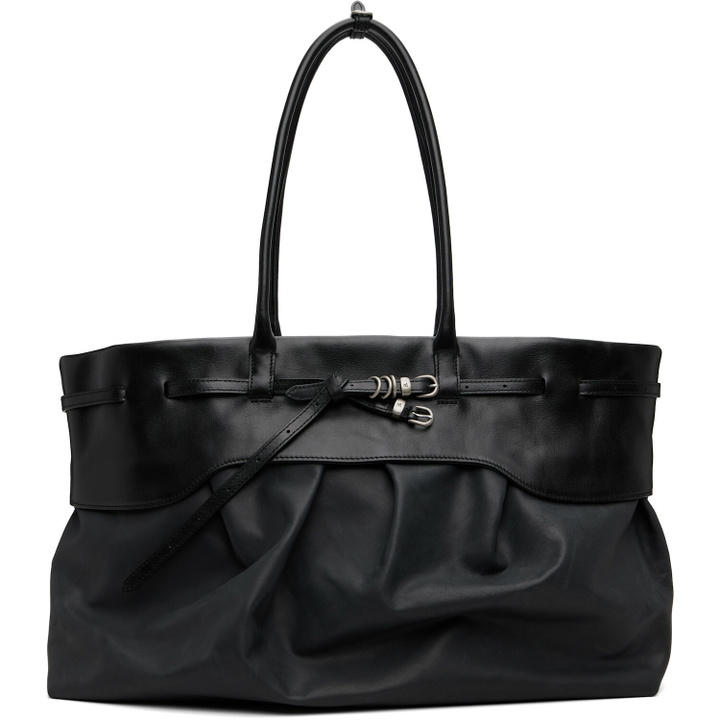 Photo: MARGESHERWOOD Black Soft Grandma Layered Tote
