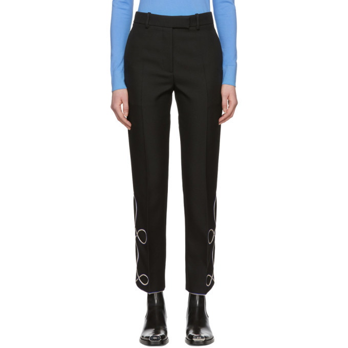 Photo: Calvin Klein 205W39NYC Black Details Trousers