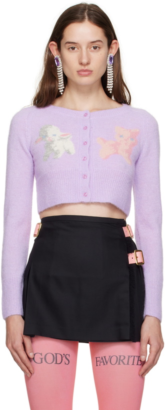 Photo: Pristine Purple Bambina Cardigan