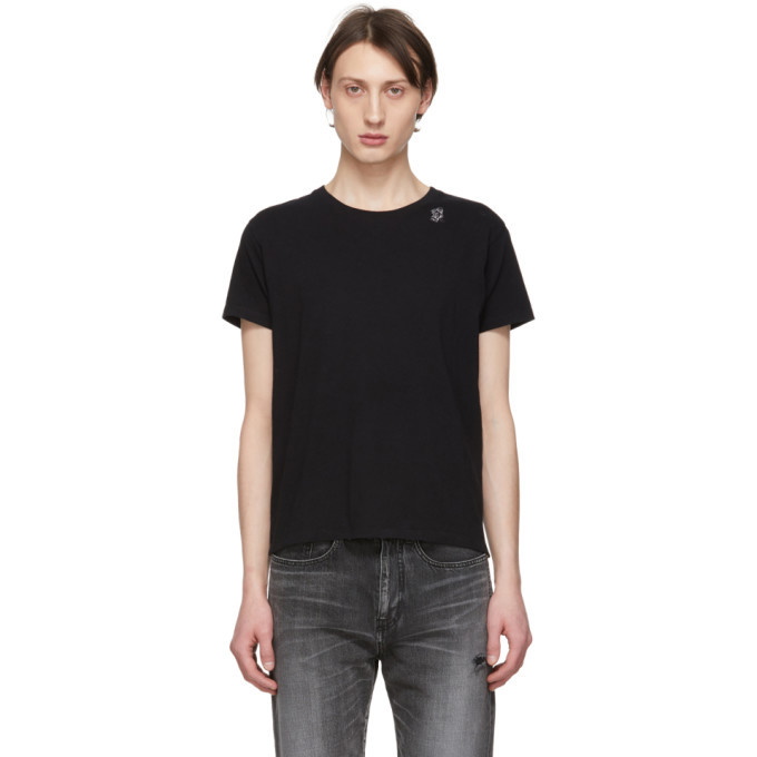 Photo: Saint Laurent Black Robot T-Shirt