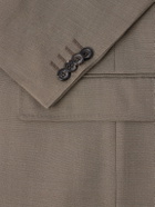 Canali - Kei Wool Suit Jacket - Brown