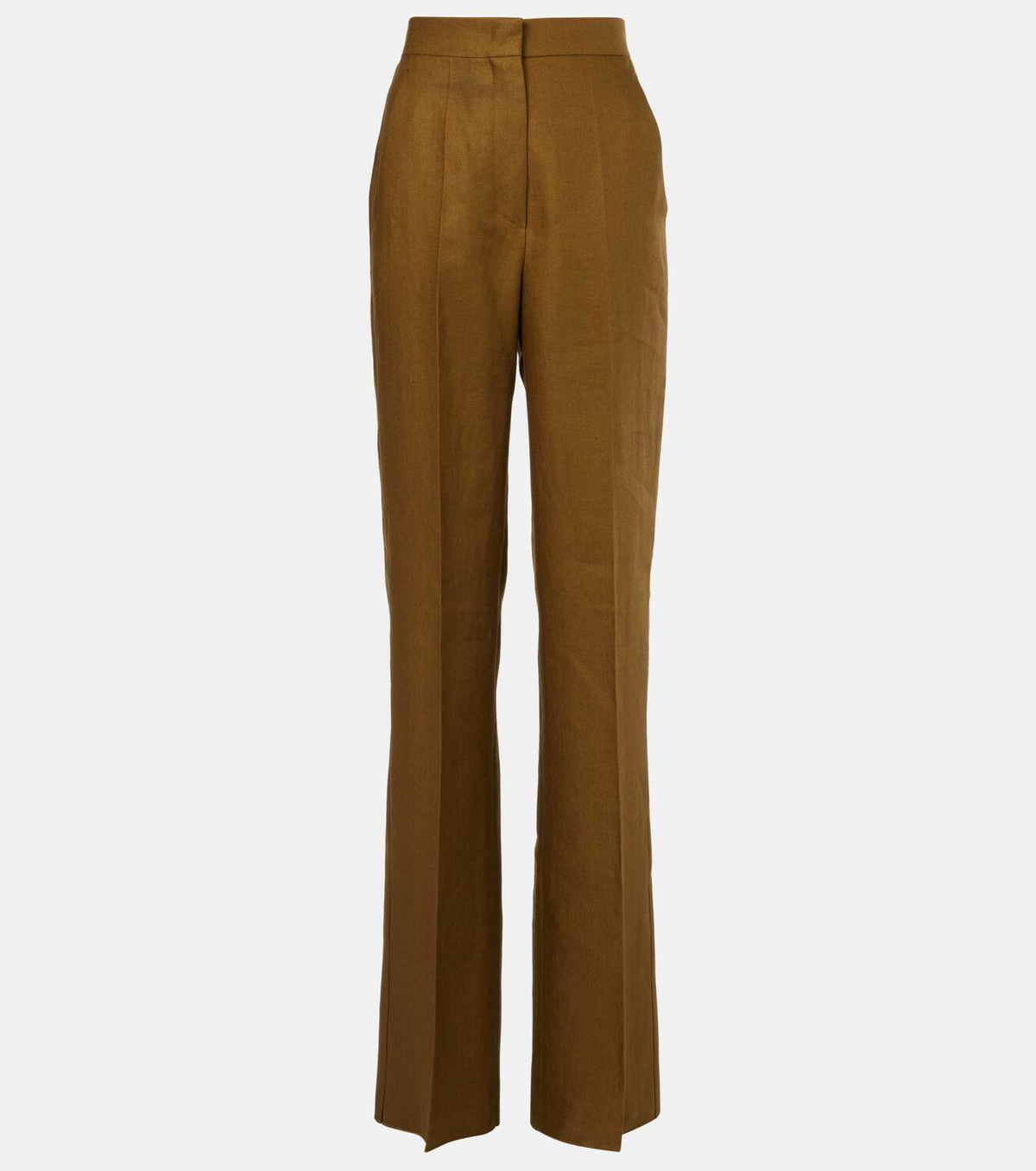 ★VIP★Max Mara★Aversa パンツ Max Mara Aversa logo high-rise wide-leg pants Max Mara