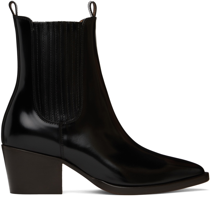 A.P.C. Black Charlie Boots A.P.C.