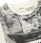 Off-White - Printed Cotton-Jersey T-Shirt - Men - Off-white